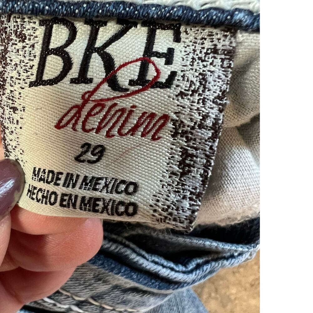 BKE Buckle Payton thick stitching denim jeans, women's size 29 - Picture 2 of 7